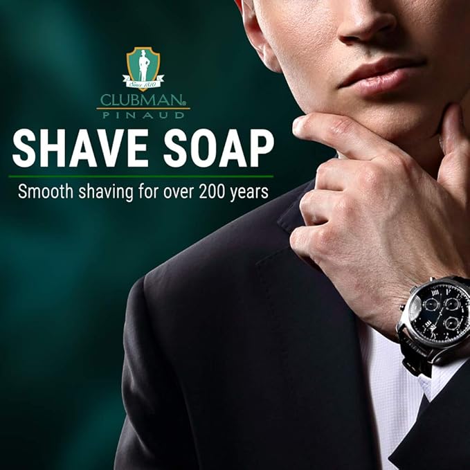 Item_name to Clubman Shave Soap – Classic Shaving Soap for Men, Smooth & Comfortable Shave, Premium Men’s Grooming, 2.0 oz