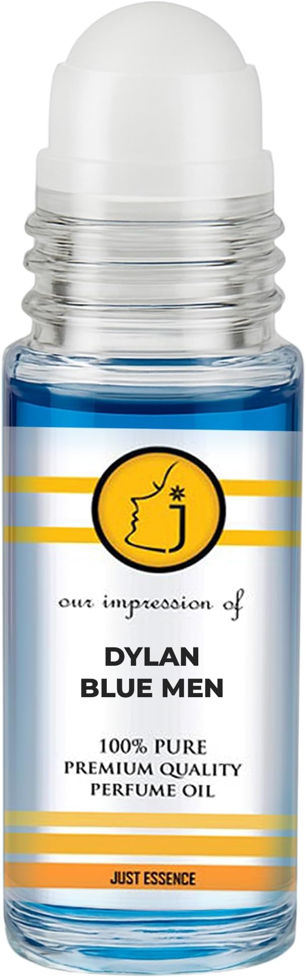 Dylan Blue Men Fregrance Perfume Oil | Roll On | Premium Quality Concentrated Fragrance | Pure Perfume & Cologne Oil for Personal Body Use | 1 Fl Oz