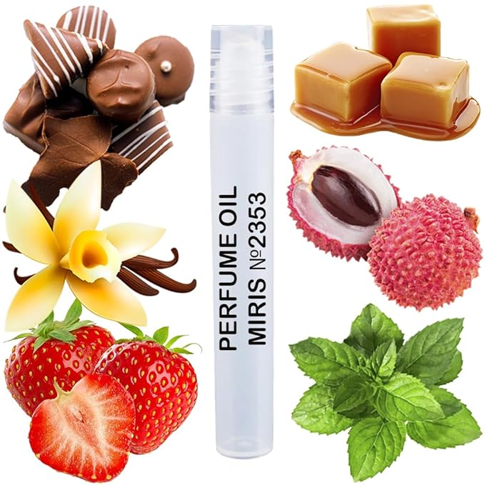 MIRIS No. 2353, Inspired by Tresor La Nuit Parfum, Long-Lasting Perfume Oil for Women Roll-On, Rollerball 0.34 Fl Oz / 10 ml
