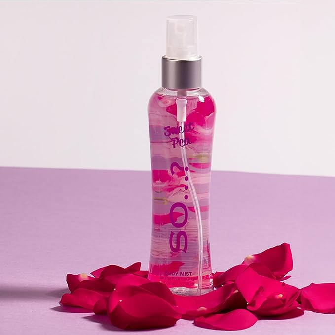 Sweet Pea Body Mist by So…? for Women - 3.5 oz Body Mist - Pack of 2
