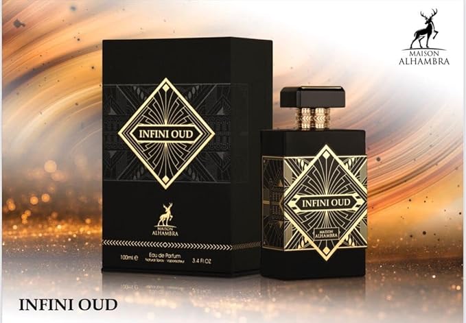 Infini Oud by Maison Alhambra for Unisex - 3.4 oz EDP Spray