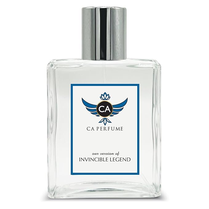 CA Perfume Impression of Invincible Legend For Men Woody Aromatic Fragrance Long Lasting Mens Perfume Eau De Parfum 3.4 Fl Oz 100ml