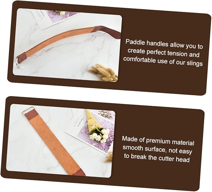 Practical Razor Strop Straight Razor Sharpening Belt Double-sided Sharpening Strap Shaver Home Use