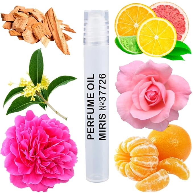 MIRIS No. 37726, Inspired by Flo by Gu, Long-Lasting Perfume Oil for Women Roll-On, Rollerball 0.34 Fl Oz / 10 ml