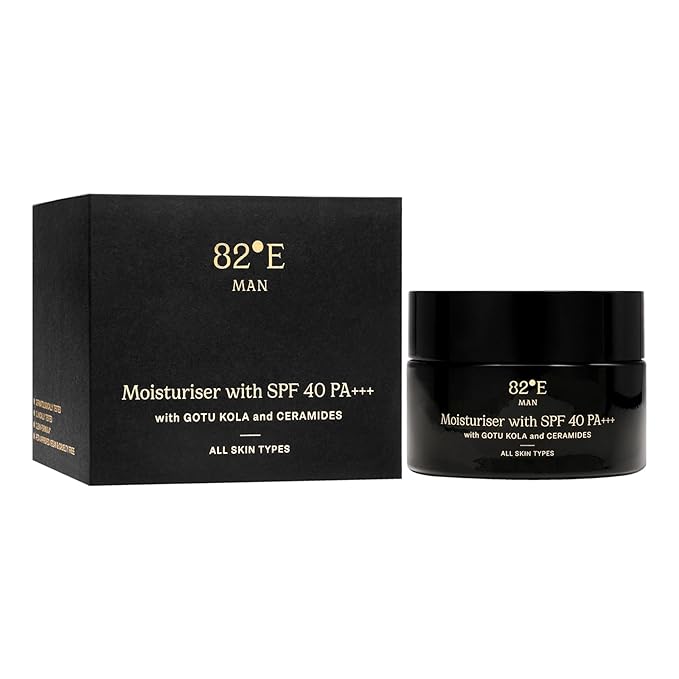 82E Moisturiser With SPF 40 PA Plus for Men - 1.7 oz Moisturizer