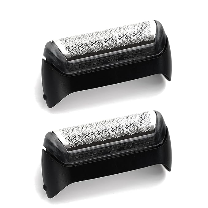 2Pack 10b Replacement Foil and Cutter for Braun series 1/cruzer foil & cutter,10B 20B Replacement Head Compatible with Braun Series 1000 2000 Electric Shaver 170 180 190 1715 1735