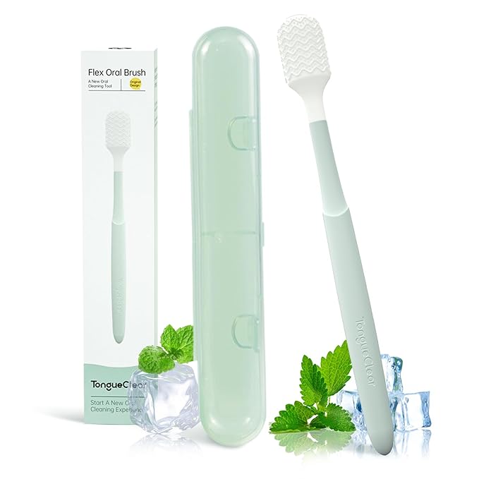 Silicon Oral Care Swabs |Oral Swab for Mouth Cleanning |Gum Massager with Air Bag(1 pc)…