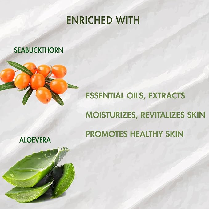 Pre-Shave Oil for Men | Seabuckthorn & Aloe Vera Formula | Softens Skin, Reduces Razor Burn, Prepares for Smooth Shave | Suitable for All Skin Types | 2 Fl Oz | Pack of 1