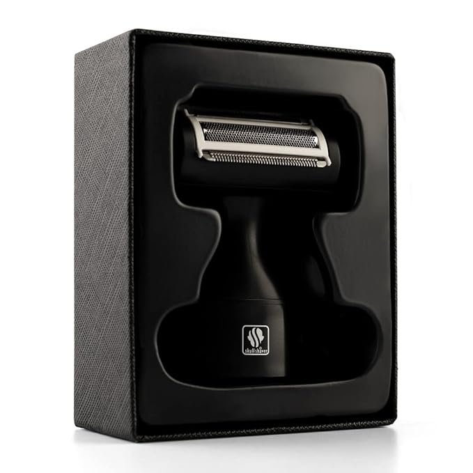 Skull Shaver Foil Attachment - Close Shave for Delicate Areas - Stainless Steel Head Foil Shaver - Compatible with Pitbull, Palm & Butterfly Kiss Shavers