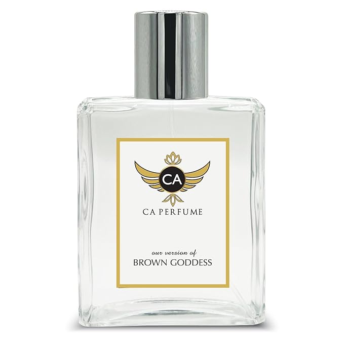 CA Perfume Impression of Brown Goddess For Women Amber Floral Fragrance Long Lasting Womens Perfume Eau De Parfum 3.4 Fl Oz 100ml