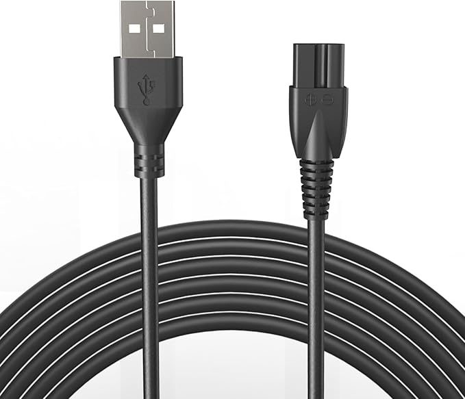 Universal Hair Clipper Charger Cord, Replacement Charger for Various Electric Hair Clipper, Shavers, Razors,Trimmer, Pet Clipper-Fit SUPRENT Clippers,Fit Ceenwes Trimmer,fit oneisall Dog Clippers etc