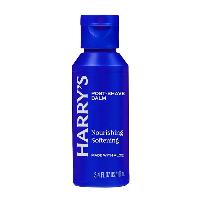 Harry's Post-Shave Balm for Men with Aloe - 3.4 fl oz - Calms and Soothes Skin After Shaving, (Pack of 4)