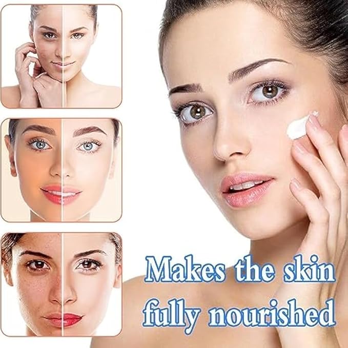 Pearl Cream Skin (3PCS) Anti Aging Moisturizing Facial Cream, Fast Absorbing Non-Greasy For Women Man Sensitive Dry Skin