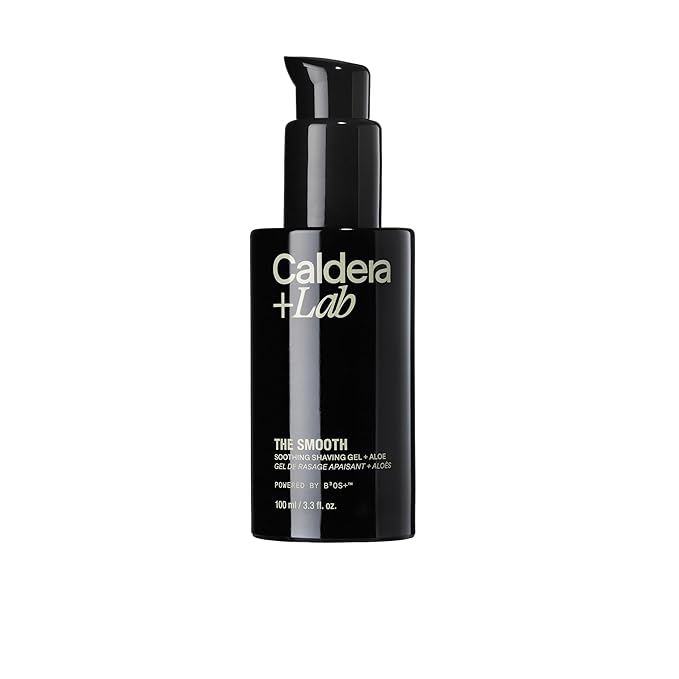Caldera + Lab The Smooth Certified, Vegan, Exfoliating & Organic Shaving Elixir with Antioxidant Botanicals