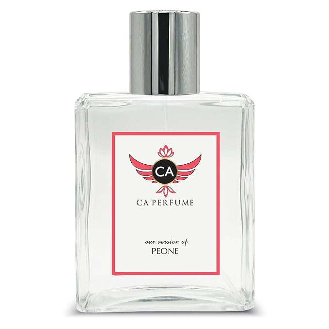 CA Perfume Impression of Peone for Women Eau De Parfum Floral Scent Long Lasting Perfumes for Women Signature Scent for Day and Night Wear 3.4 Fl Oz 100ml