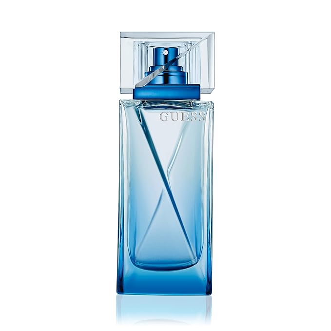 Guess Night Eau de Toilette Spray for Men, 3.4 Ounce