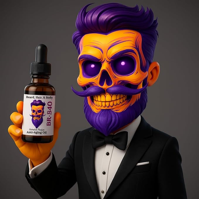 2oz The Man's Elixar |Cologne Scented Beard Oils For All Men, Beard Growth and Conditioner | Dry Flaky Dandruff skin | Oily Skin | 11 Natural Anti-Aging Oils
