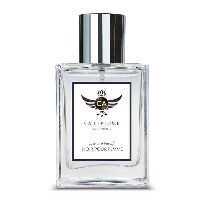 CA Perfume Impression of Noir Pour Femme for Women Amber Floral Fragrance Long Lasting Womens Perfume Eau De Parfum 1.7 Fl Oz 50ml