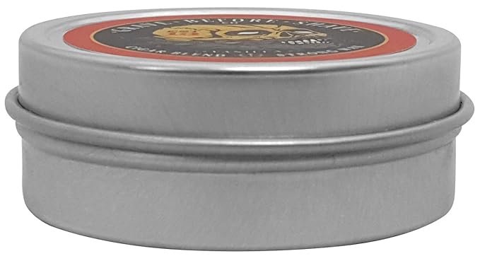 Grave Before Shave Fisticuffs Cigar Blend Strong Hold Mustache Wax 1 OZ. Tin (Pack of 2)