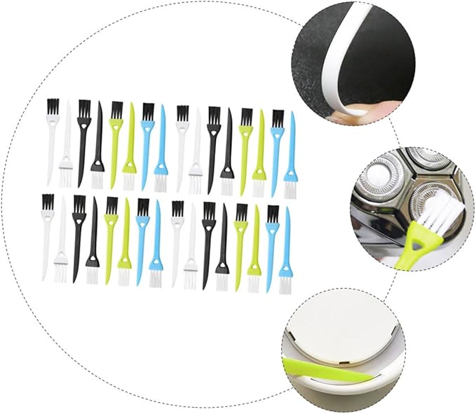Healeved 72pcs Electric Shaver Cleaning Brush Razor Cleaning Brush Razor Duster for Men