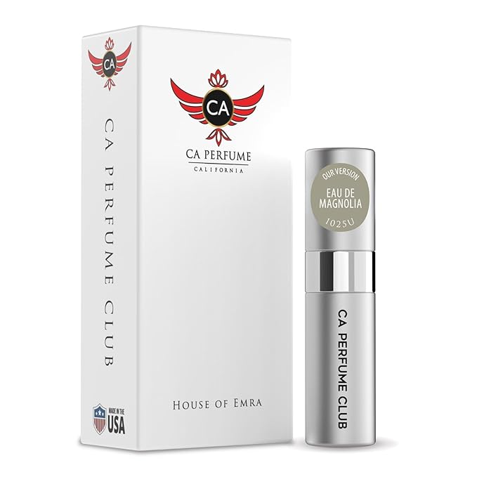 CA Perfume Impression of Eau De Magnolia for Women & Men Eau De Parfum Spray Long Lasting Floral Perfume (0.27 Fl Oz / 8ml)