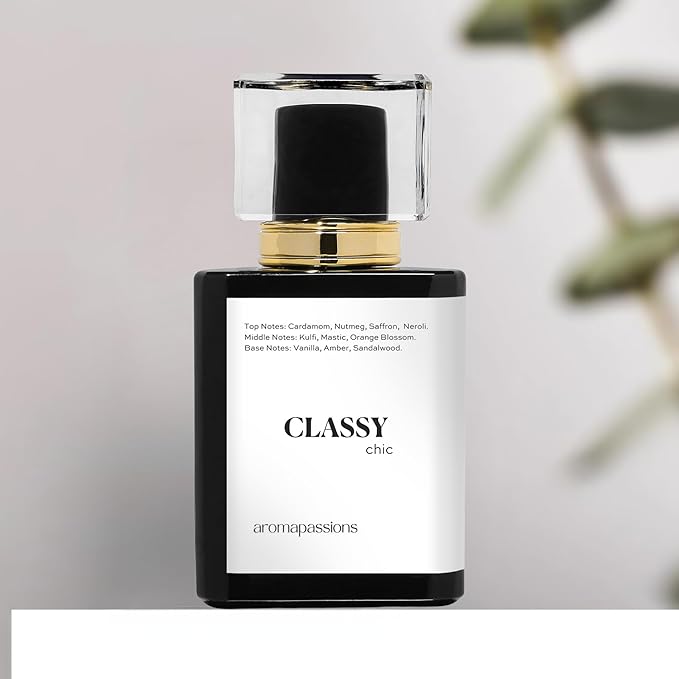 aromapassions CLASSY | Inspired by TF NR EXTREME | Pheromone Perfume Cologne for Men | Extrait De Parfum | Long Lasting Dupe Clone Essential Oil Fragrance | Perfume De Hombre | (50 ml / 1.7 Fl Oz)
