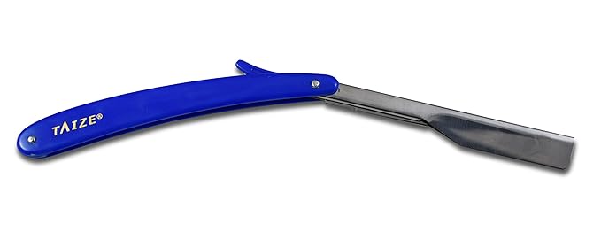 Taize Straight Razor - Blue - 6''