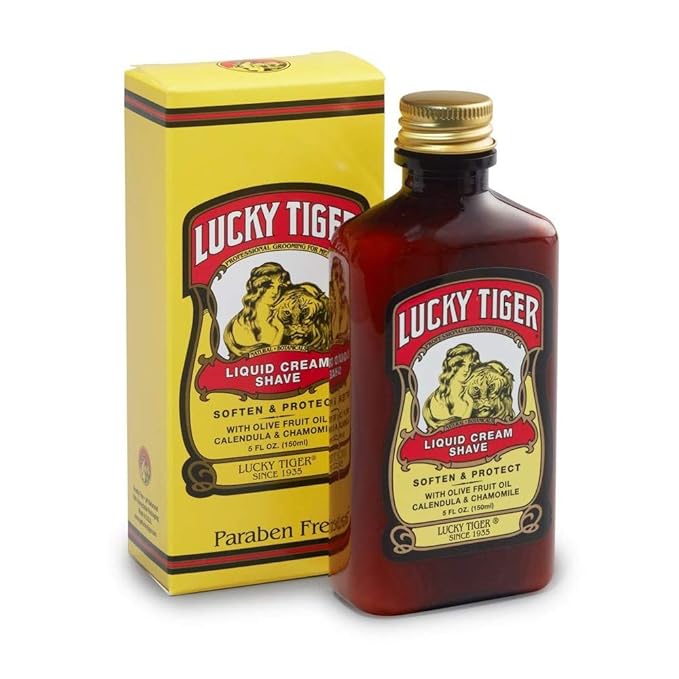 Lucky Tiger Liquid Shave Cream 5 Fz - 2 Pack
