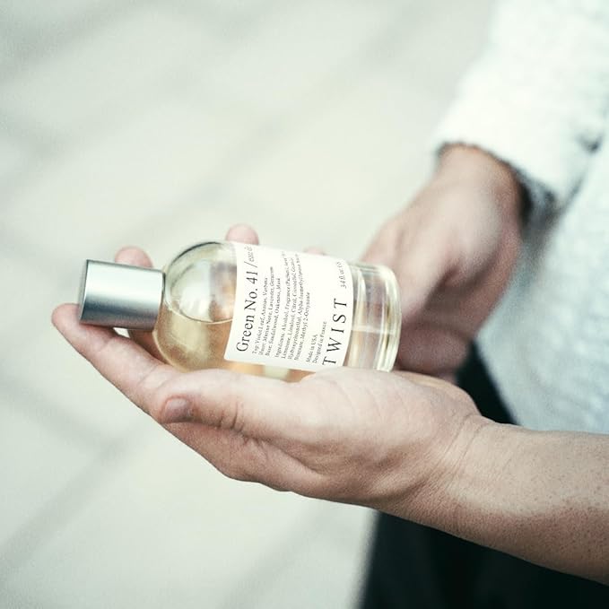Twist Green No. 41 - Eau De Parfum Inspired by Creed's Green Irish Tweed, Long-Lasting Perfume For Men, Paraben Free, Vegan, Clean Ingredients, Fragrance - Spray 100 ml | 3.4 fl. oz.
