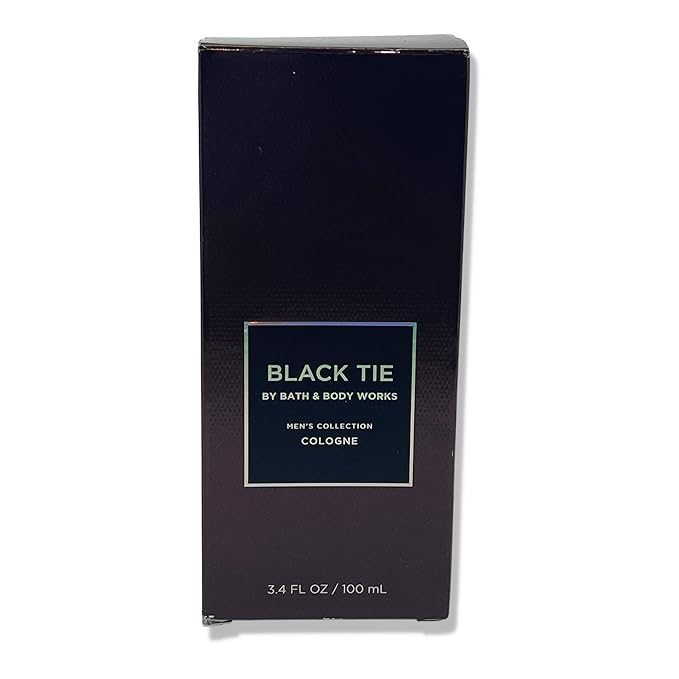 Bath & Body Works Black Tie Cologne for Men 3.4oz - NEW PACKAGING 2022