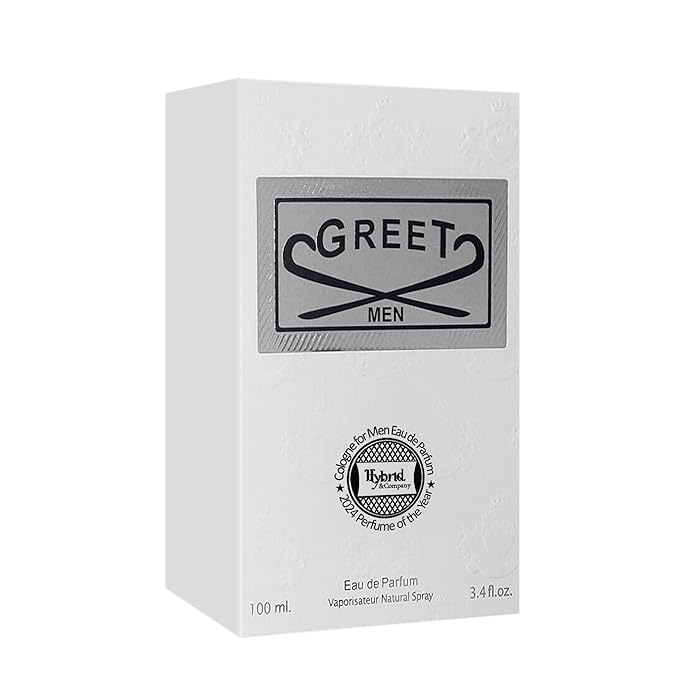 Hybrid & Company Greet Men Eau De Parfum Vaporisateur Natural Spray 3.4 Fl Oz