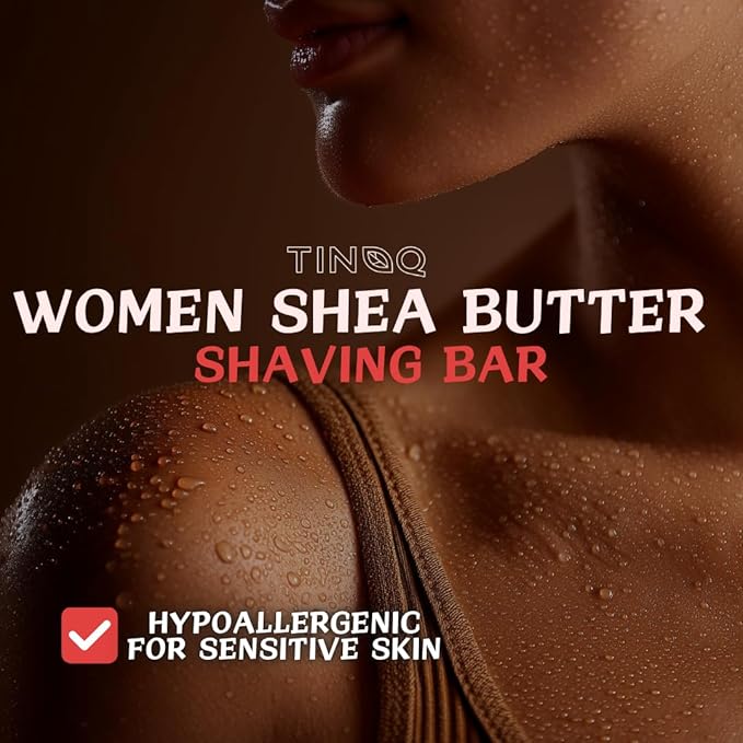 Hypoallergenic Bar Soap for Women | Nourishing Shaving Bar | Smoothes Razor Bumps & Ingrown Hairs | Natural & Organic Ingredients | 5 Bars