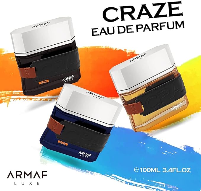 Armaf Craze Bleu EDP Spray Men 3.4 oz