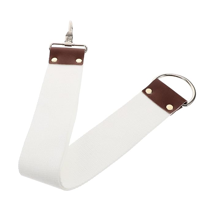 Canvas Sharpening Strop Dual Layer Design for Straight Lightweight Portable Barber Shaving Strap for Longevity