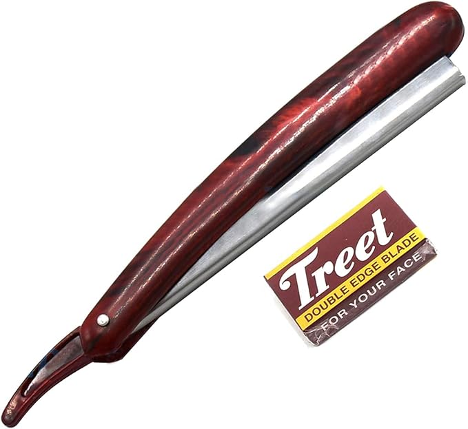 New Barber Salon Cut Throat (Shavette) Straight Razor + 10 Blades