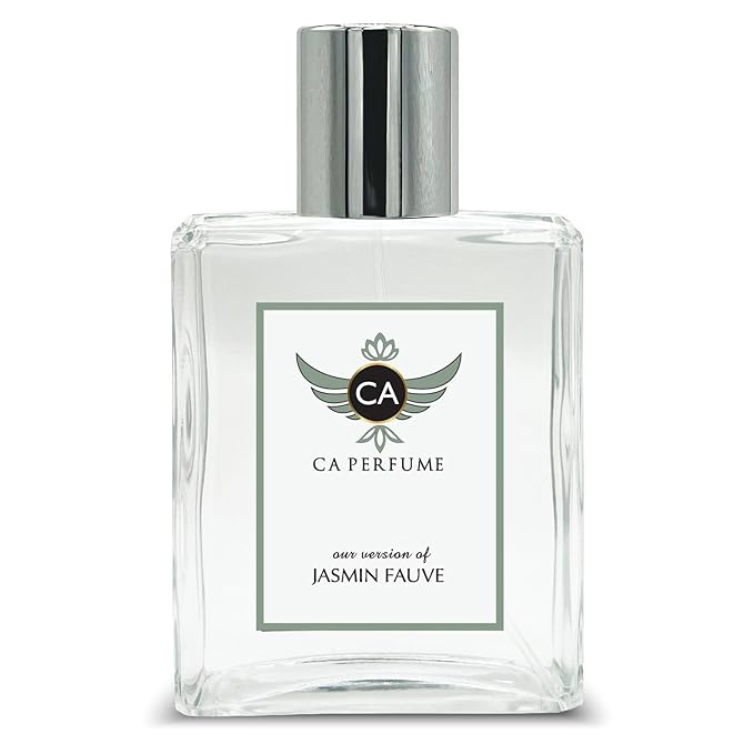 CA Perfume Impression of Jasmin Fauve for Women and Men Eau De Parfum Floral Scent Long Lasting Unisex Fragrance Signature Scent for Day and Night Wear 3.4 Fl Oz 100ml