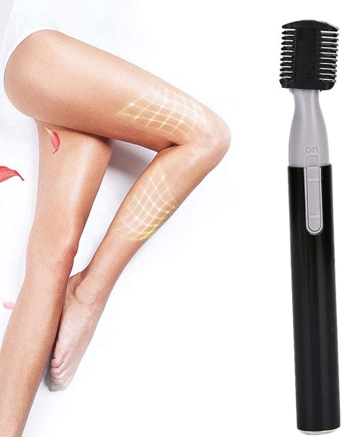 HURRISE Mini Hair Clipper, Detail Trimmer for Nose, Nose Hair Trimmer Electric Hair Armpit Nose Trimmer Shaver Hair Cutting Machine for Women Men Hair Remover