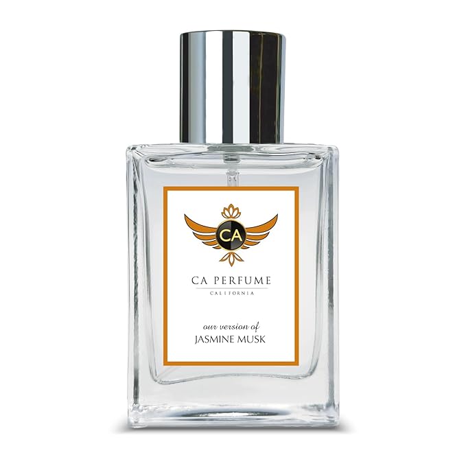 CA Perfume Impression of Jasmine Musk for Women Floral Woody Musk Fragrance Long Lasting Perfumes for Women Eau De Parfum 1.7 Fl Oz 50ml