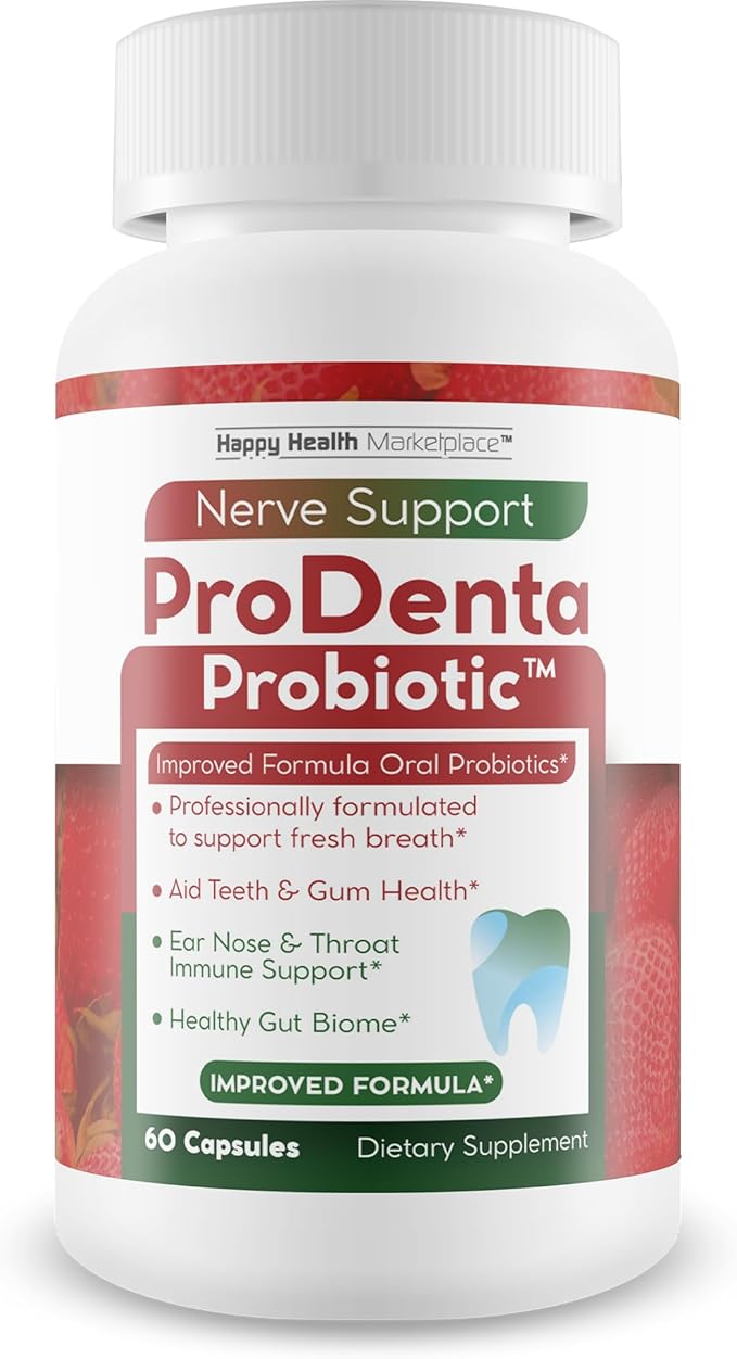 ProDenta Probiotic - Our Best Dental Mouth Probiotics for Bad Breath, Teeth, & Gum Health - Experience Great Oral Health Oral Probiotics Best Super Teeth Probiotic Prodentim Advanced Oral Probiotics