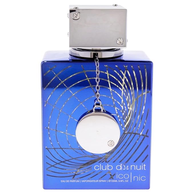 Club d Nuit Blue Iconic for Men Eau de Parfum Spray, 100ML