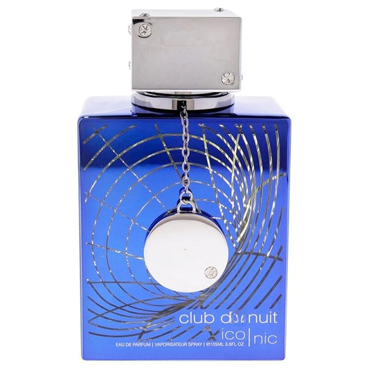 Club d Nuit Blue Iconic for Men Eau de Parfum Spray, 100ML