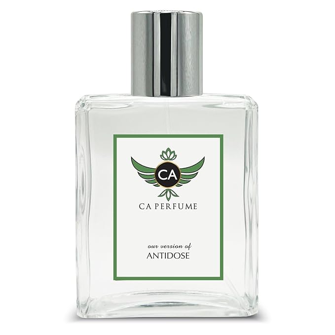 CA Perfume Impression of Antidose For Men Amber Woody Fragrance Long Lasting Mens Perfume Eau De Parfum 3.4 Fl Oz 100ml