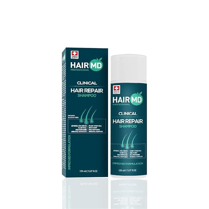 Transplant Clinical Repair Shampoo - 250ml Biotin Shampoo for Hair Growth - Advanced Regrowth Formula - Protects Post-Transplant Scalp - Reduces Itching and Redness - Prevents Hair Loss