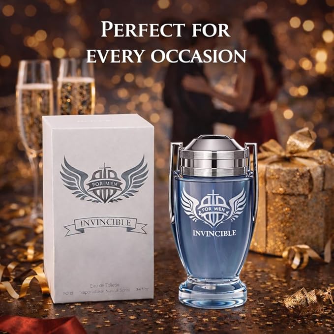 Perfume for Men – Fresh Aquatic Woody Cologne with Grapefruit, Jasmine & Patchouli – Bold Long-Lasting Fragrance – Eau de Parfum 100ml (3.4 fl oz)