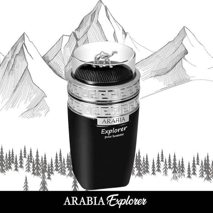 Emper Le chameau Arabia Explorer pour homme, eau de toilette, vaporisateur naturel spray (100 ml/ 3.4 Fl. Oz.)