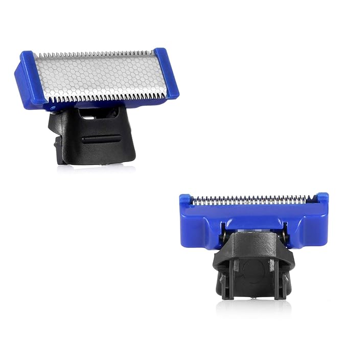 Replacement Heads for Old Version of Microtouch Solo Mens Shaver Electric Micro Trimmer (Pack of 6)