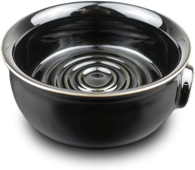 Shaving Soap Bowl For Men, Easier to Lather Black