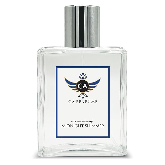 CA Perfume Impression of Midnight Shimmer For Women Floral Woody Musk Fragrance Long Lasting Mens Perfume Eau De Parfum 3.4 Fl Oz 100ml