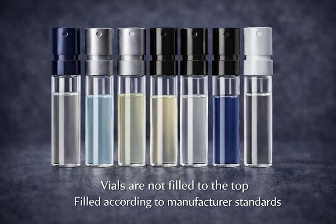 Men's Cologne Top Designer Best Rated Sample Lot - High End Niche Most Popular Fragrance Sampler Vial Set (8 Random Samples)