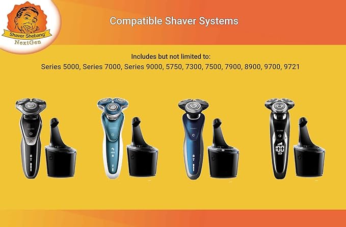 36 SmartClean cartridge refills—108 months of clean shaving by Shaver Shebang NextGen